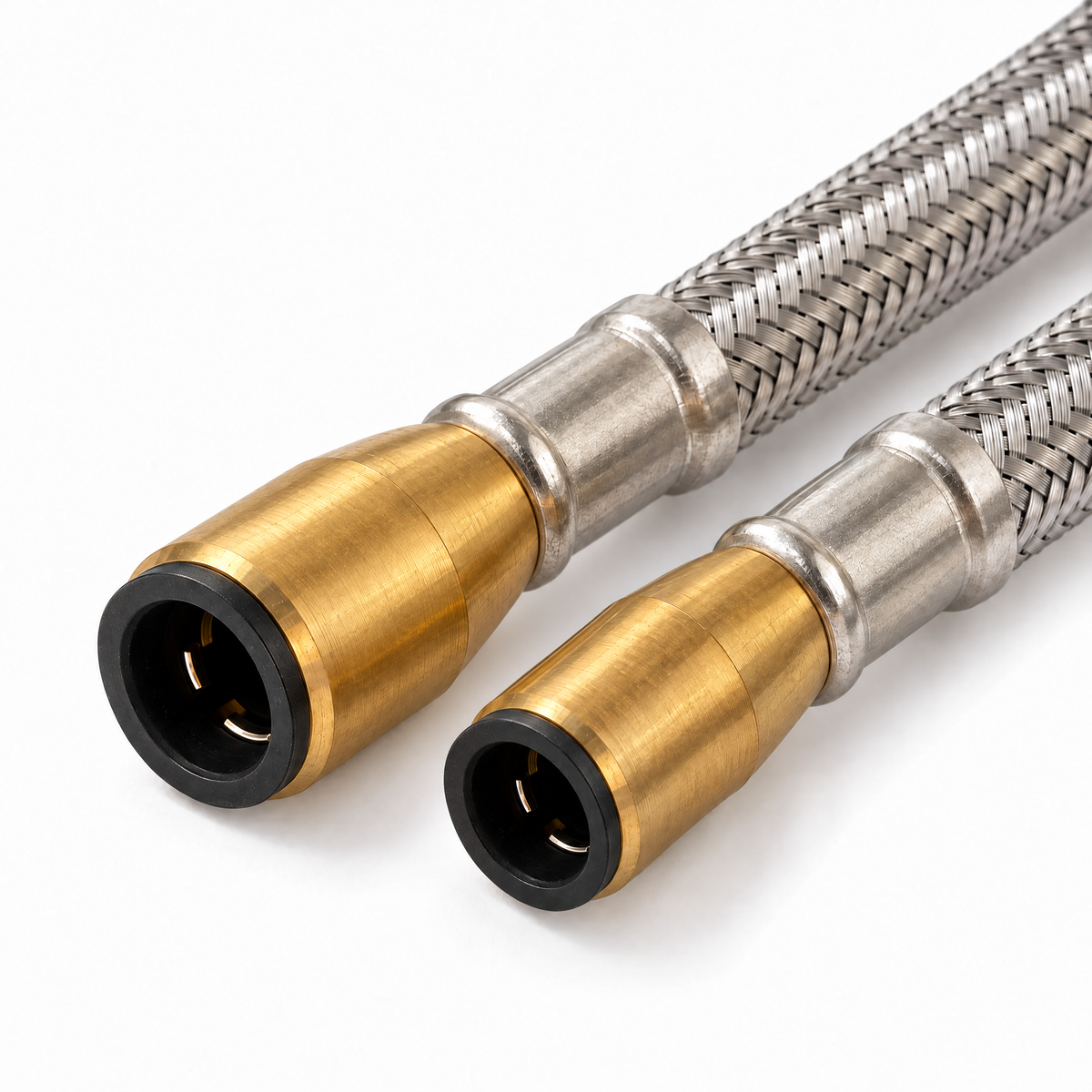 Flexibler Verbindungsschlauch 1,5 m – 12/15 mm für Kupferrohr